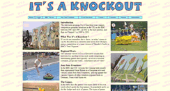 Desktop Screenshot of its-a-knockout.tv